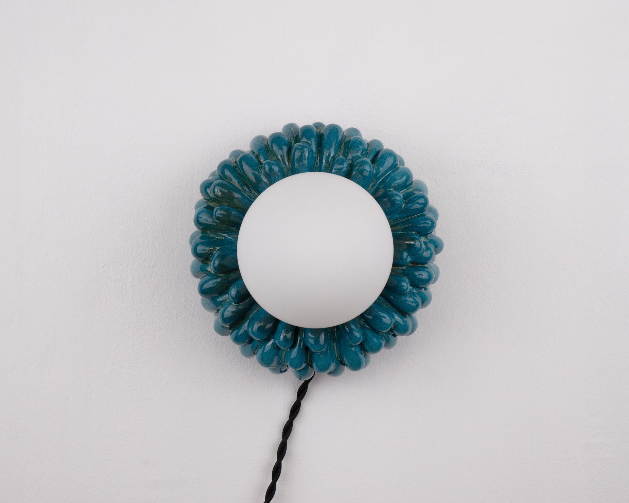 'Drip' Wall Light - Sea Green