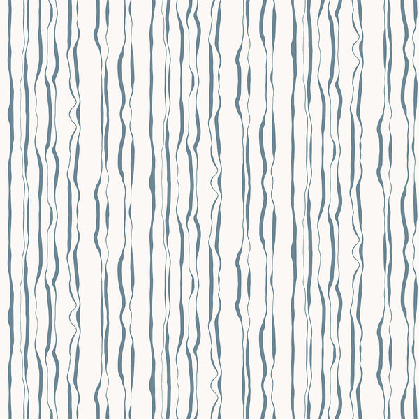 Indian Ink Wallpaper - Stone Blue