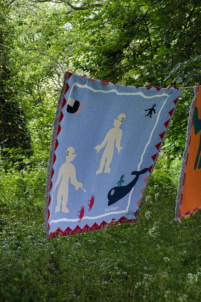 Asaf O’donis Throw Blanket