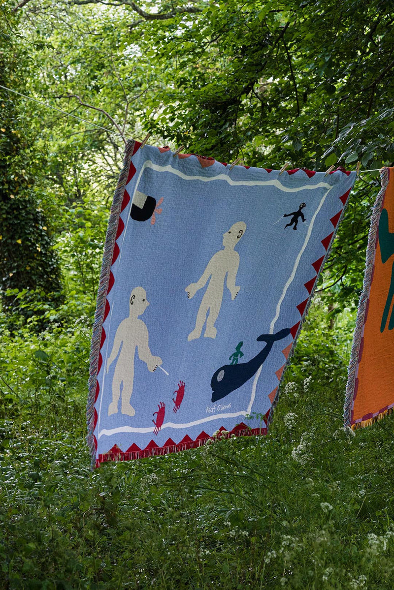 Asaf O’donis Throw Blanket