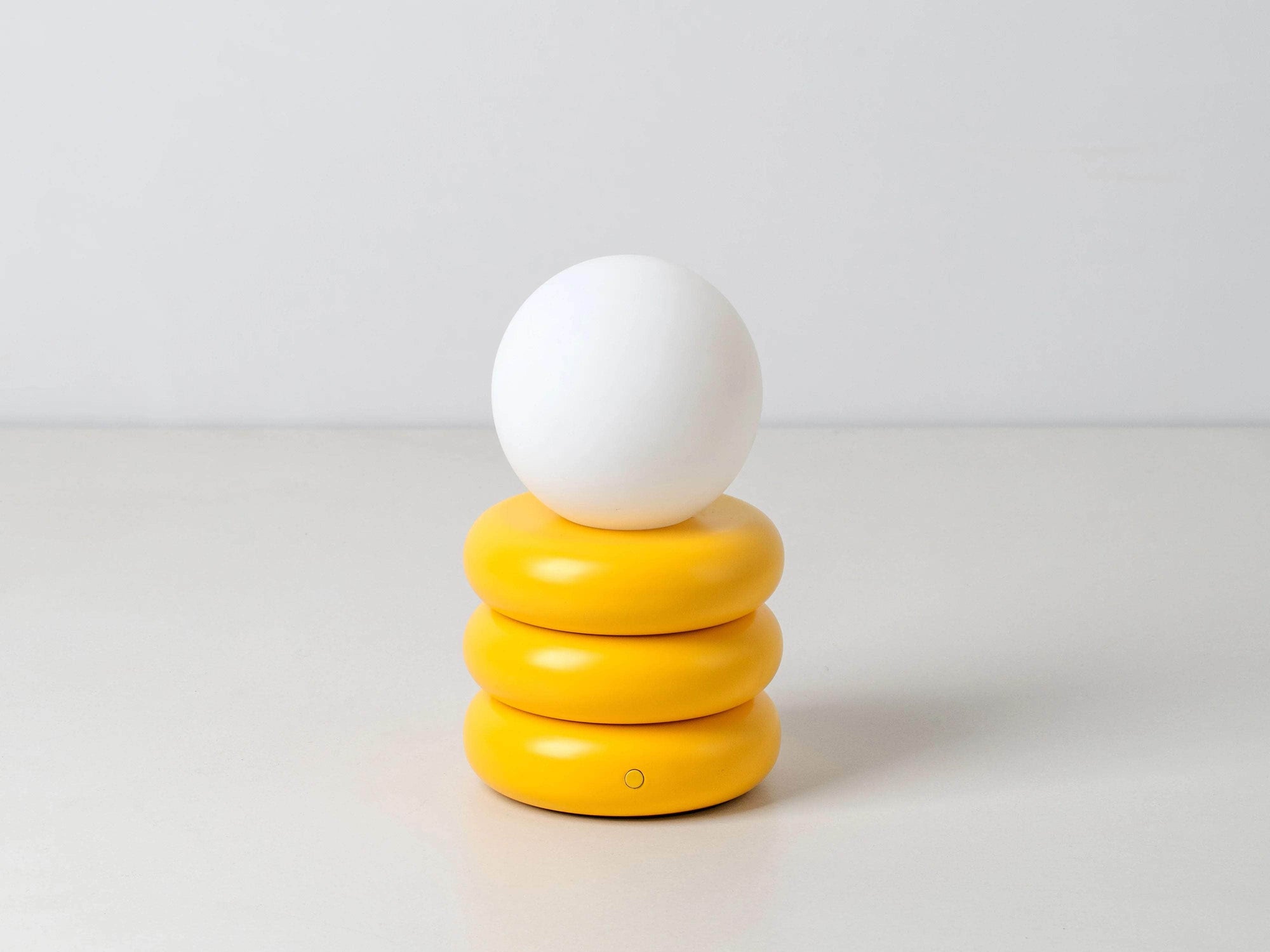 Yolk yellow cordless table lamp