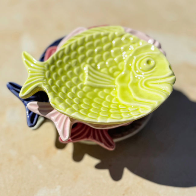 Mini Green Fish Platter - 10.5cm