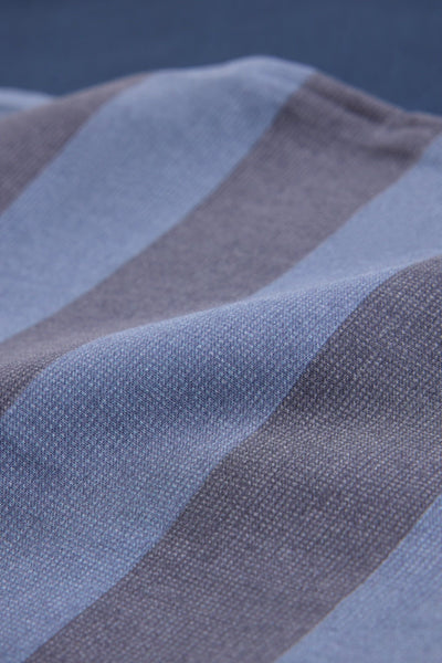 Geo Printed Standard Pillowcases in Blue