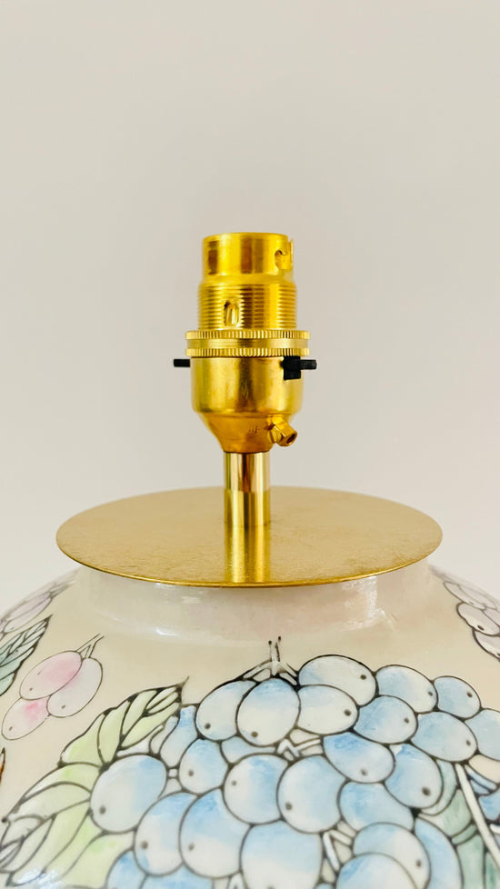 Antique Fruit Lamp