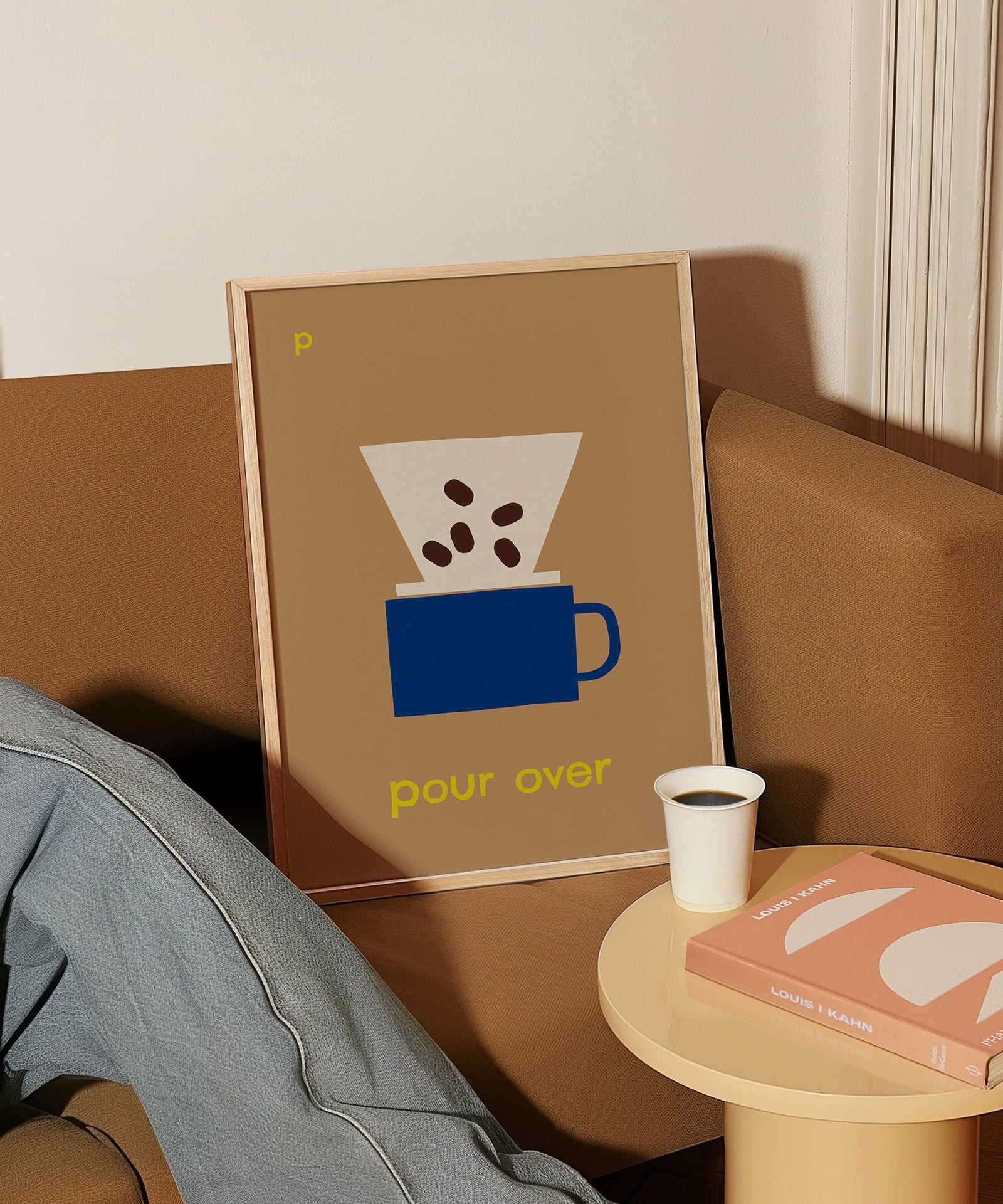 P for Pour Over Art Print