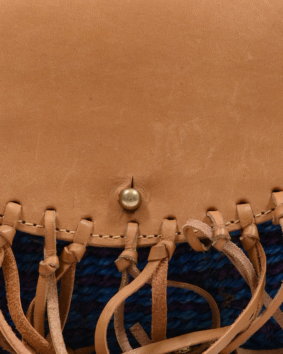 MSHIPI: Tie-Dye Fringed Bum Bag