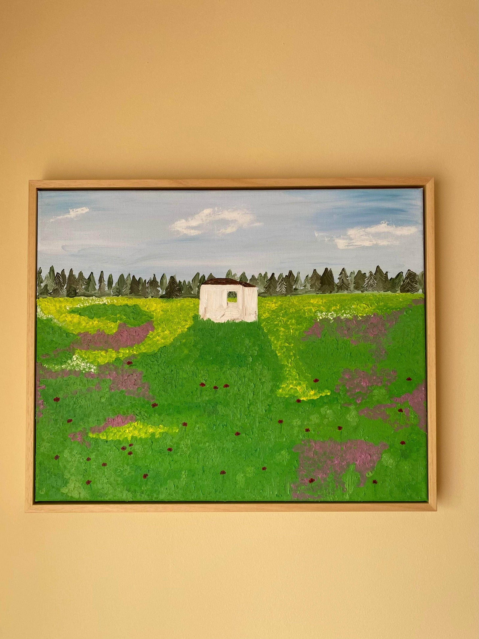 Lugar Feliz Painting