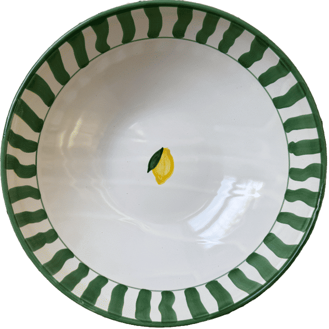 Green Capri Serving Bowl - 30 cm