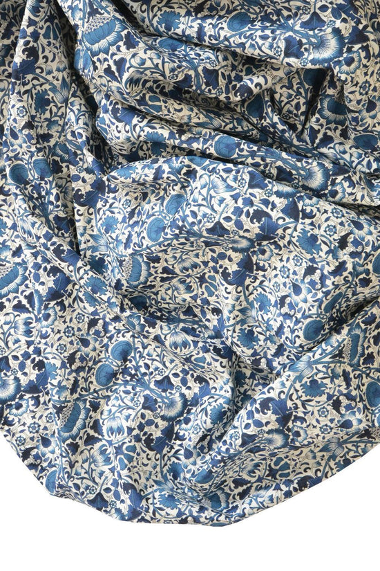 Flat Top Sheet Made With Liberty Fabric Lodden