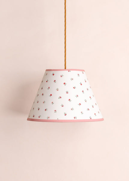 Petites Fleurs Pendant Lampshade - Berry