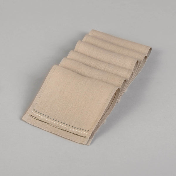 Shashiko Cocktail Napkin (Set of 6)
