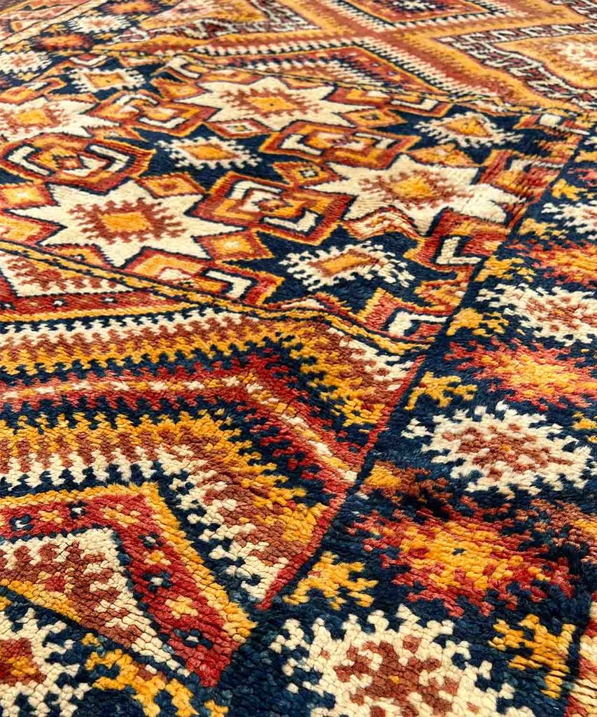 Vintage Moroccan Taznakht Rug 300/136 cm