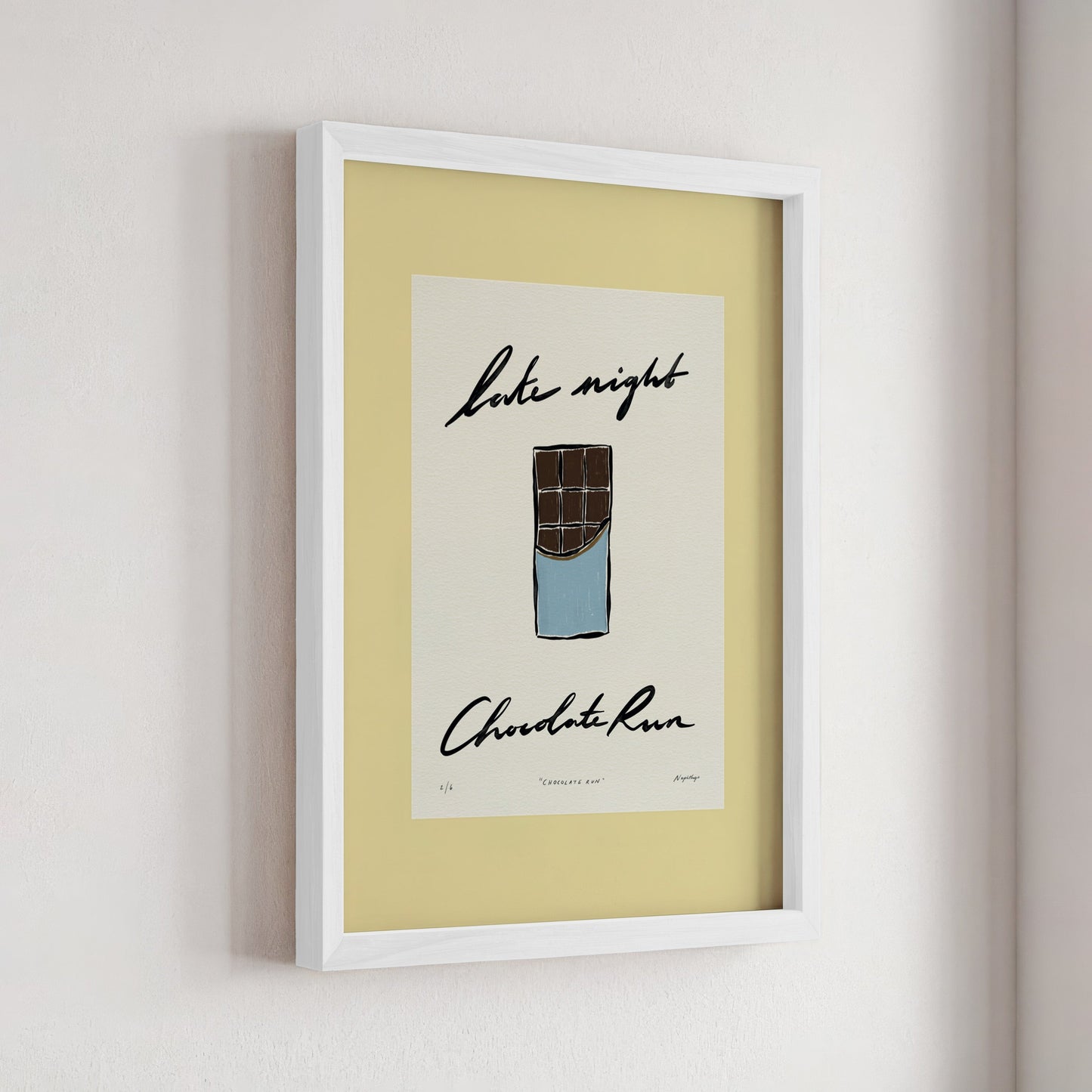 Late Night Chocolate Run Print