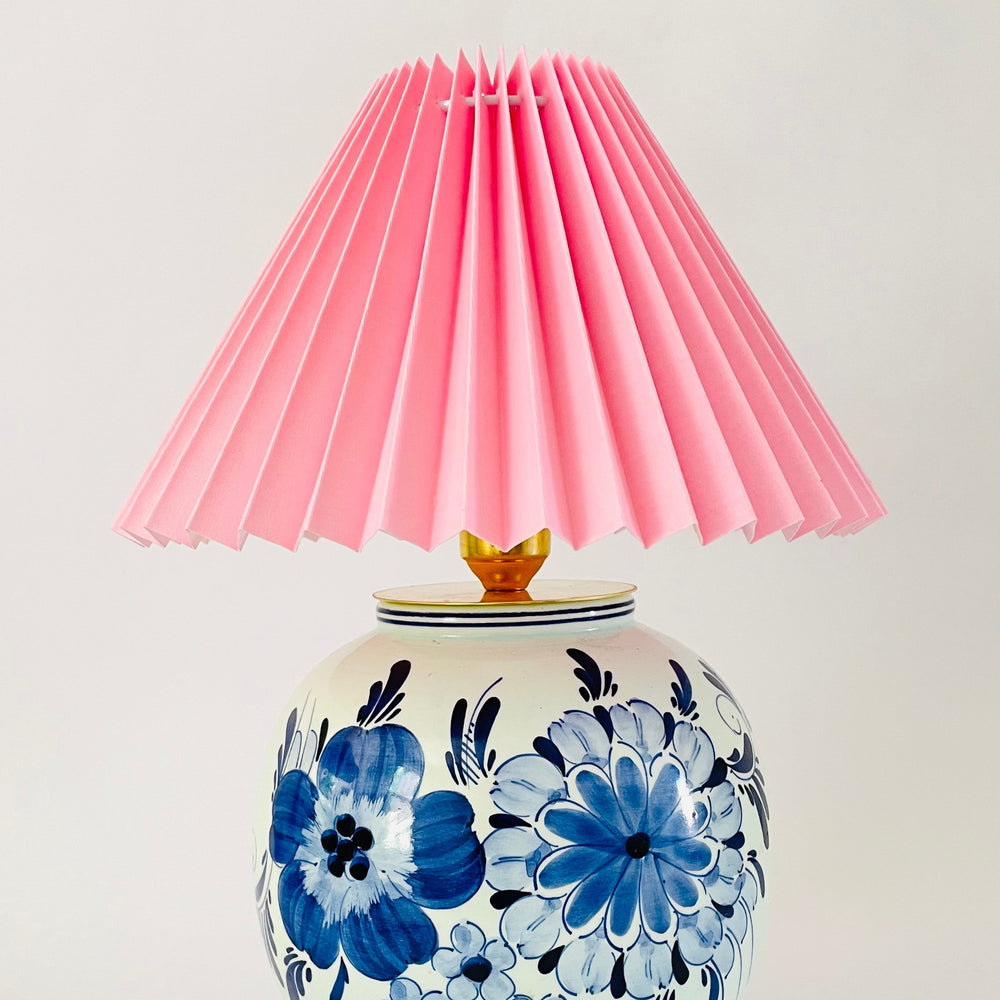 Antique Mini Delft Lamp