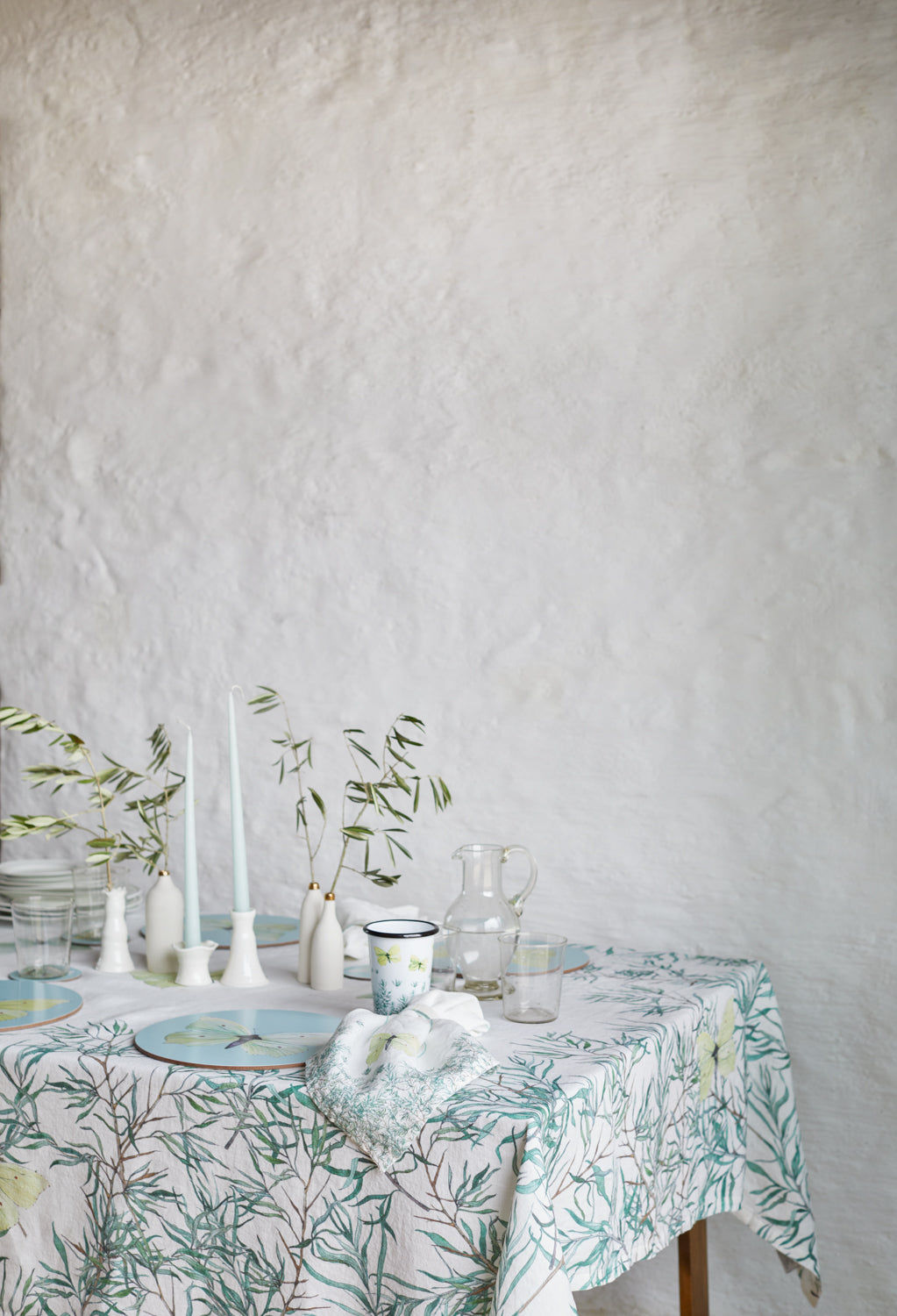 Ice Blue Brimstone Butterly Placemat