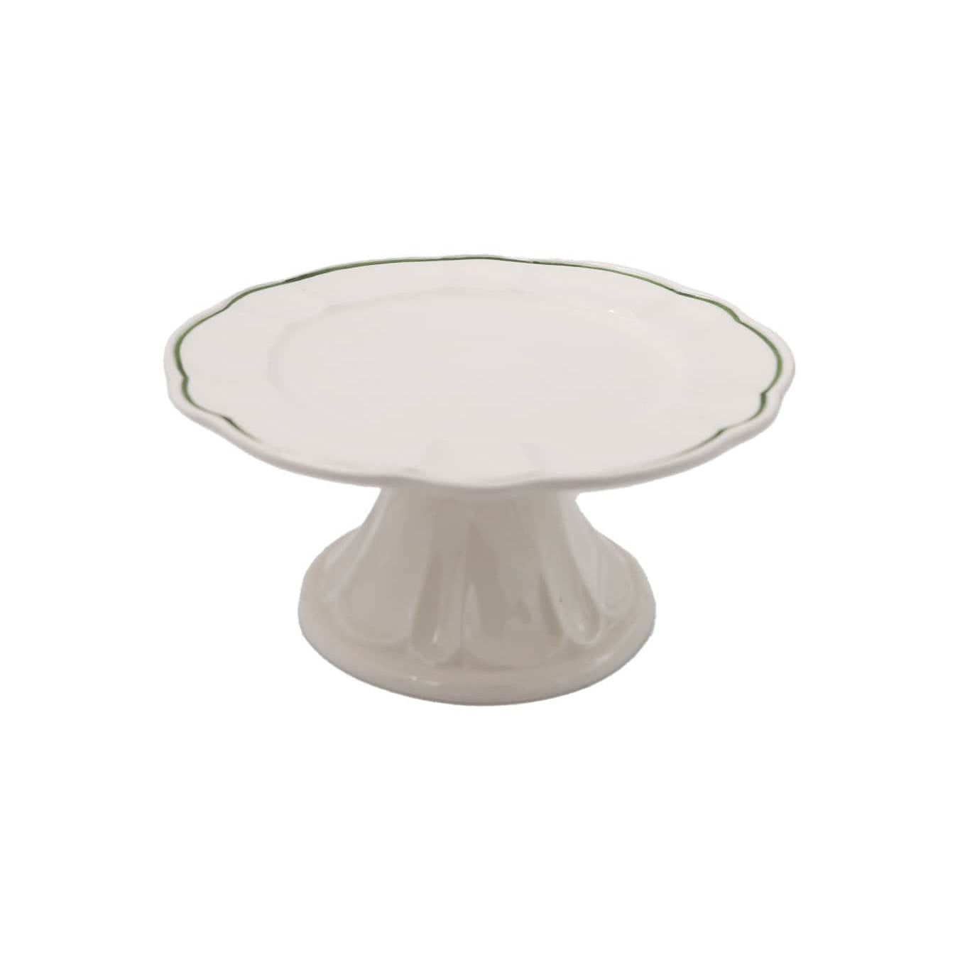 Romilly Small Cake Stand, Green