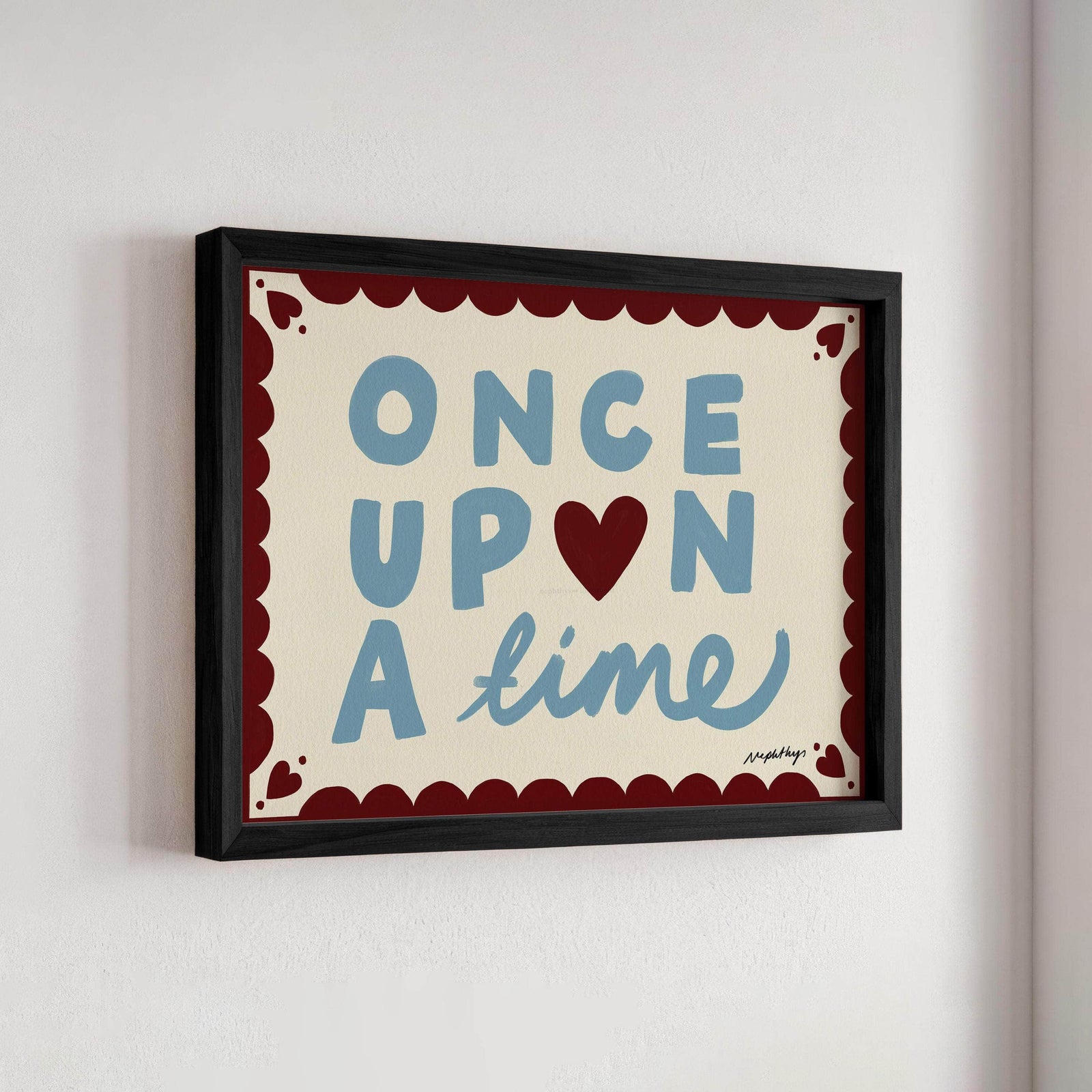 Once Upon a Time Print