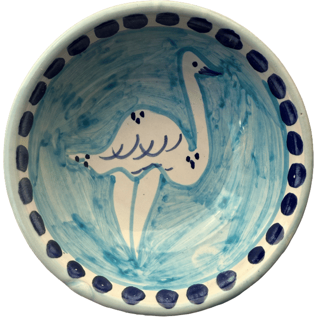 Amalfi Bowl, Ostrich - 11cm