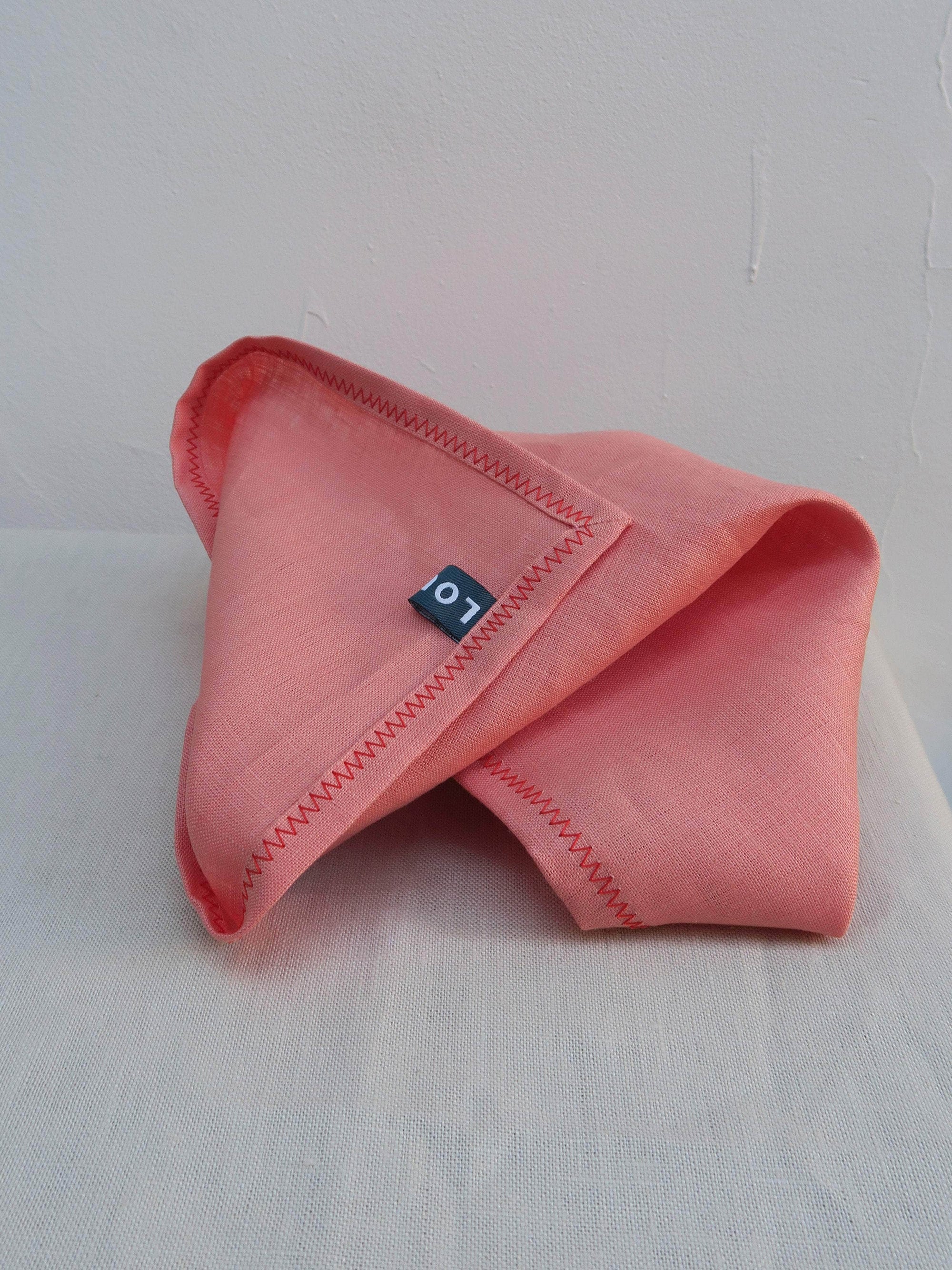 Irish Linen Napkin - Rose Pink