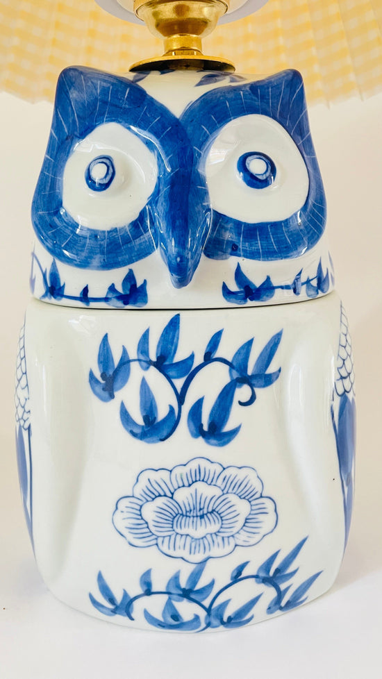Antique Owl Lamp