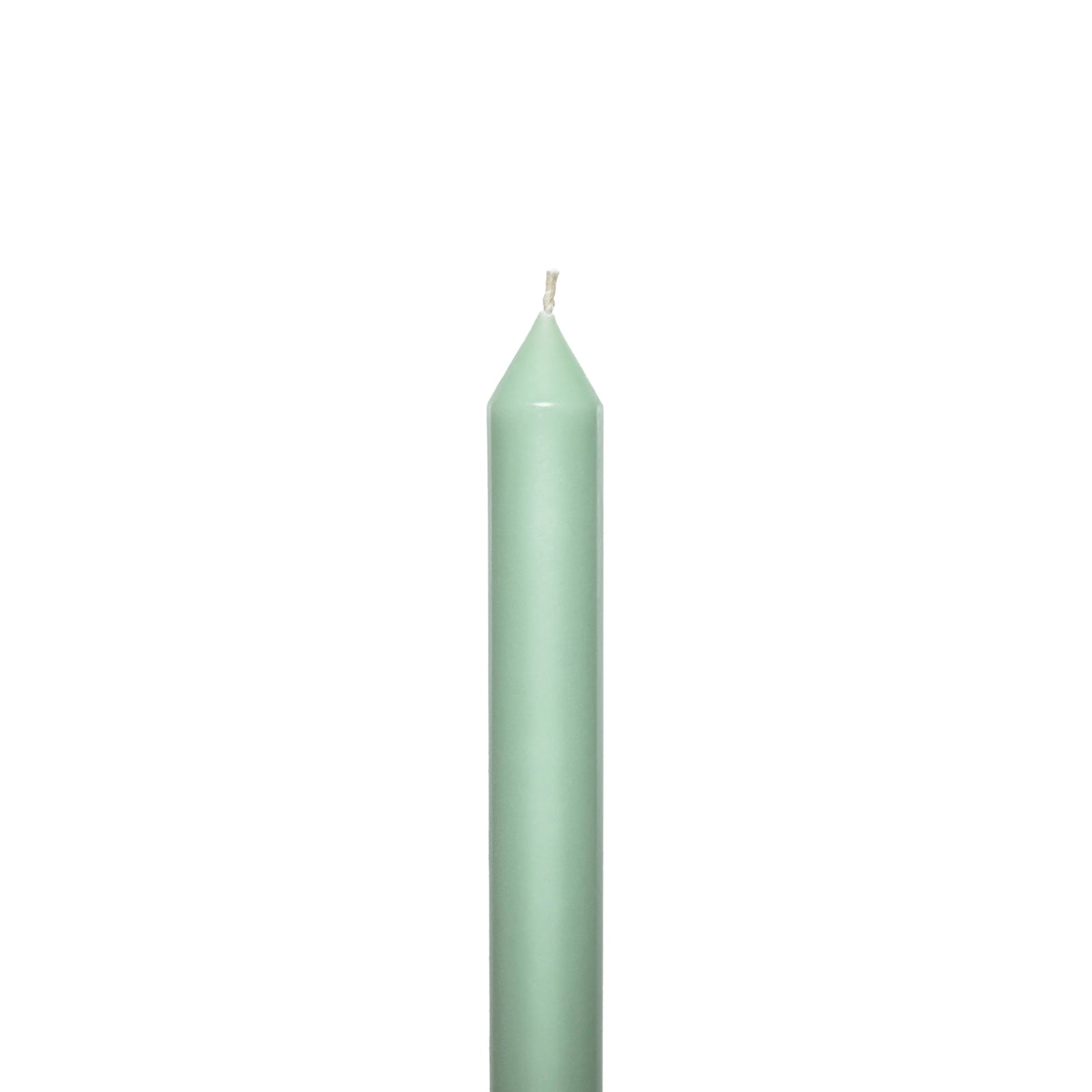 Minty Tapered METRE Candle Pair