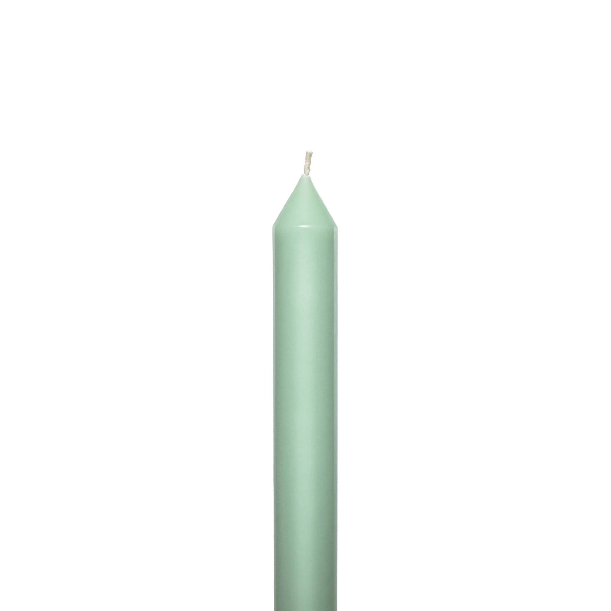 Minty Tapered METRE Candle Pair