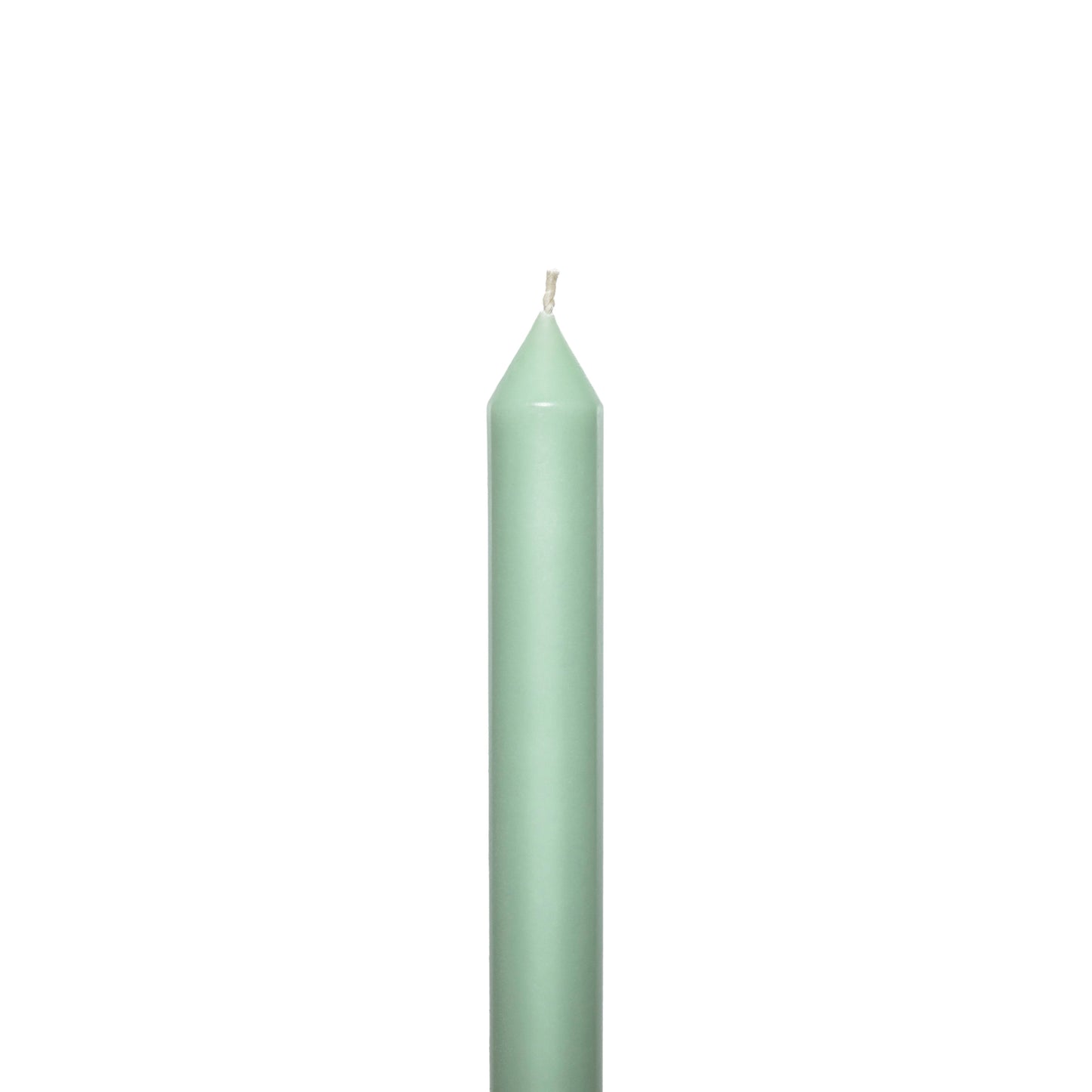 Minty Tapered METRE Candle Pair