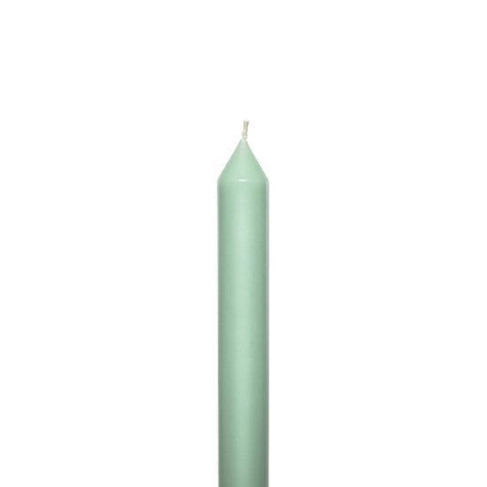 Minty Tapered METRE Candle Pair