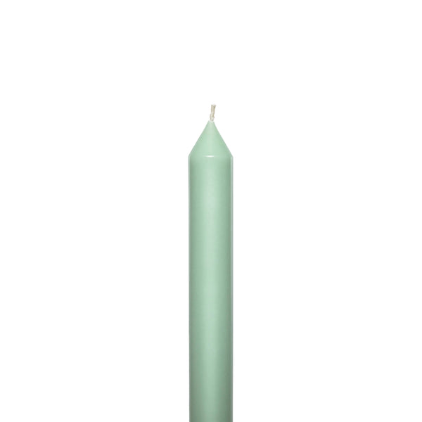 Minty Tapered METRE Candle Pair