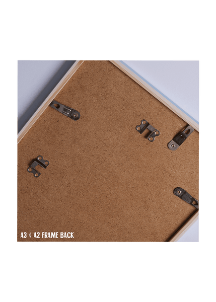 Sky Blue Wood Picture Frame
