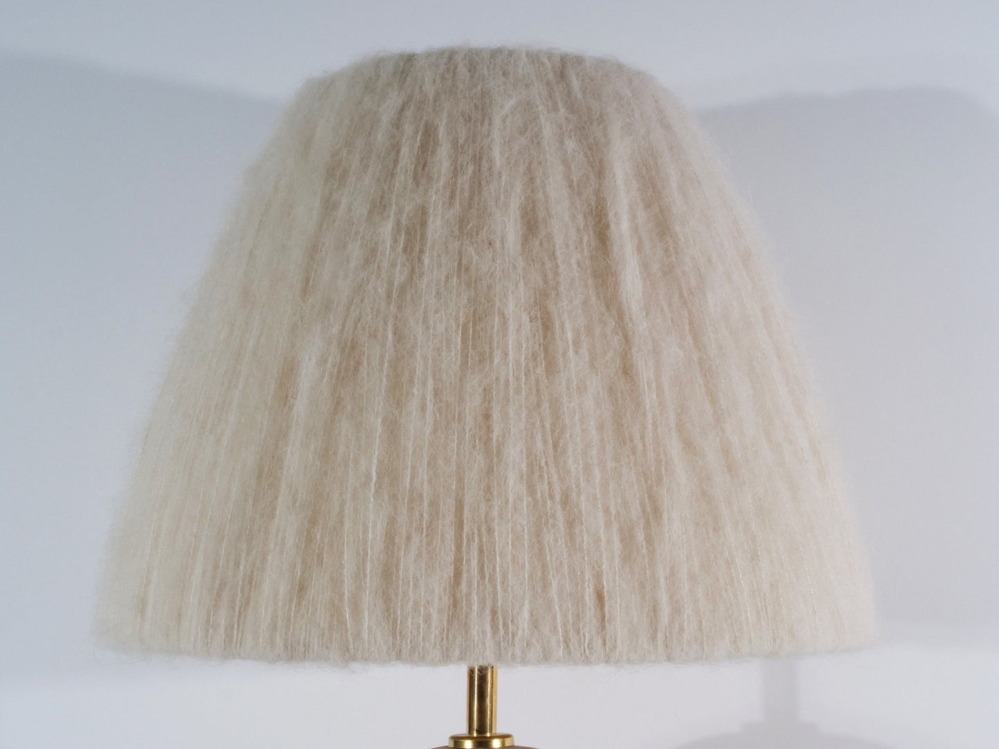 Big 'Opposée' Table Lamp - Satin Cream