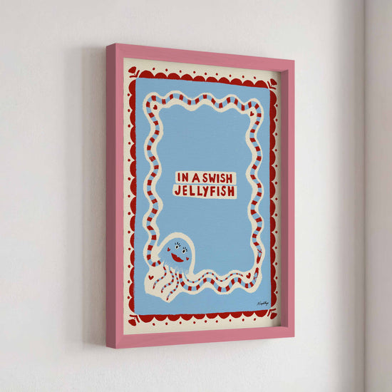 In a Swish Jellyfish Print