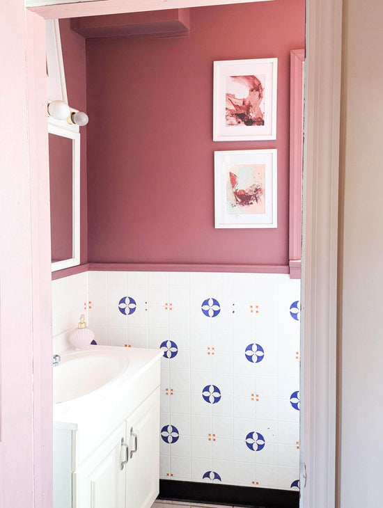 Lisbon Tile Ceramic Sticker Set