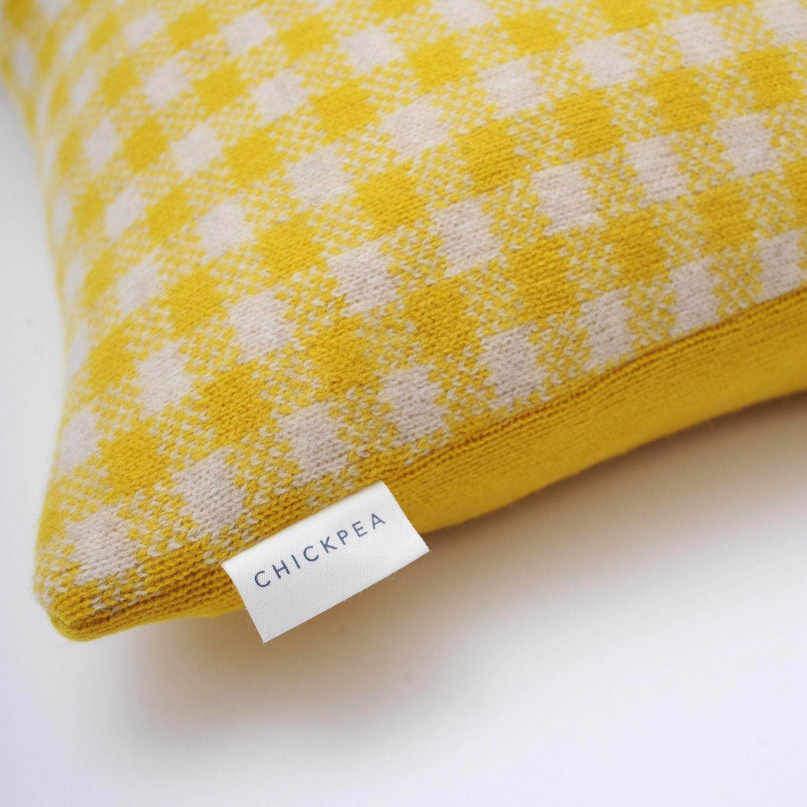 Piccalilli Gingham Cushion