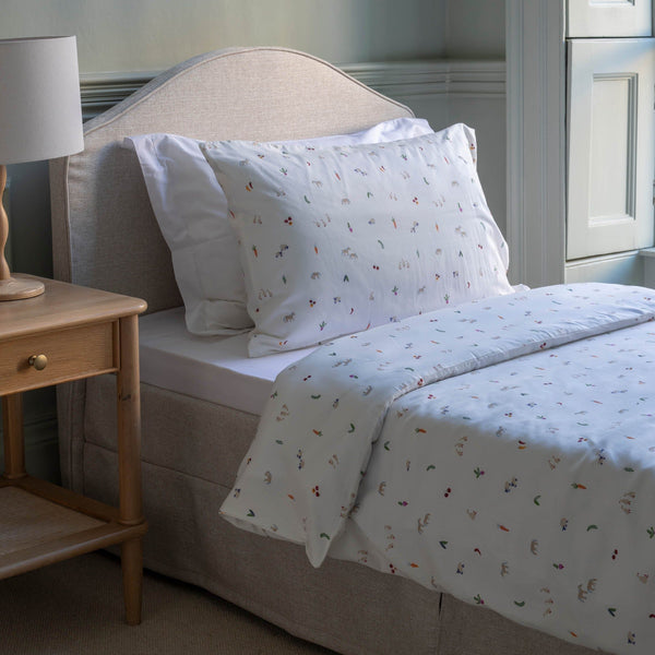 Organic Cotton Single Bedding Set  - Little Farm-