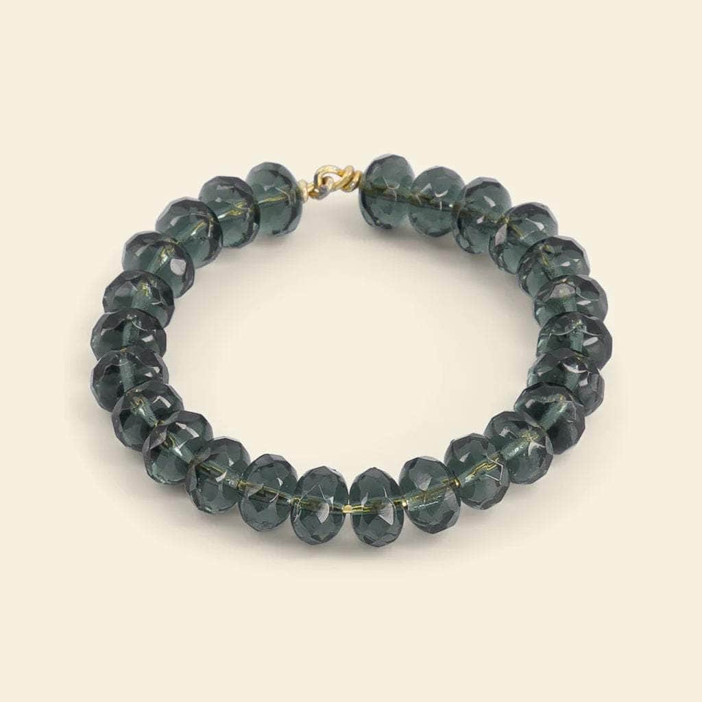 The Blue & Ivory Beaded Napkin Rings (Set of 4)