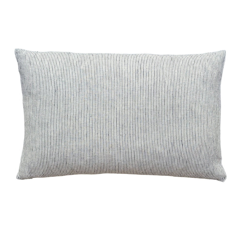 Miller Linen Cushion Striped Lumbar - OEKO-TEX Certified
