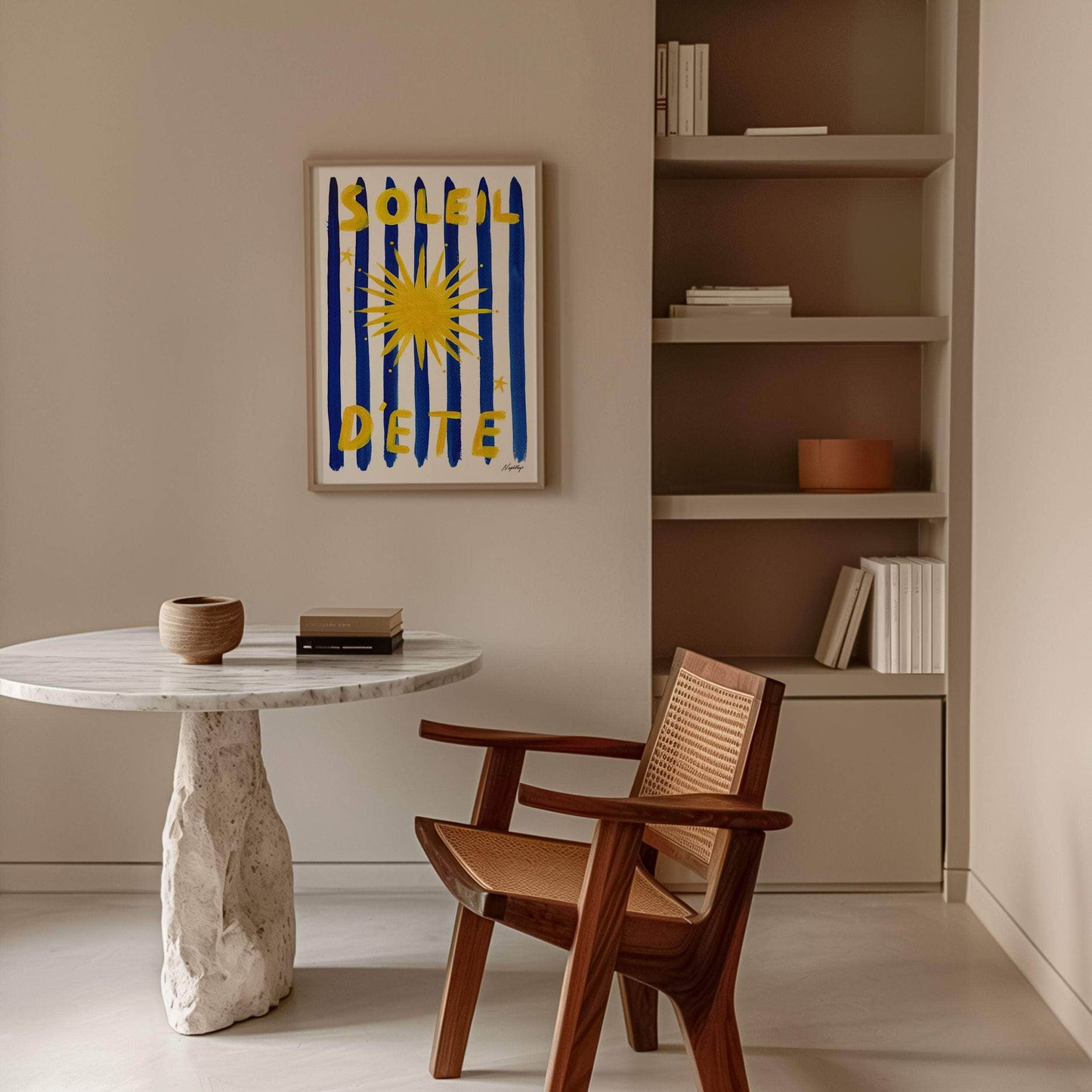Soleil D'été Print