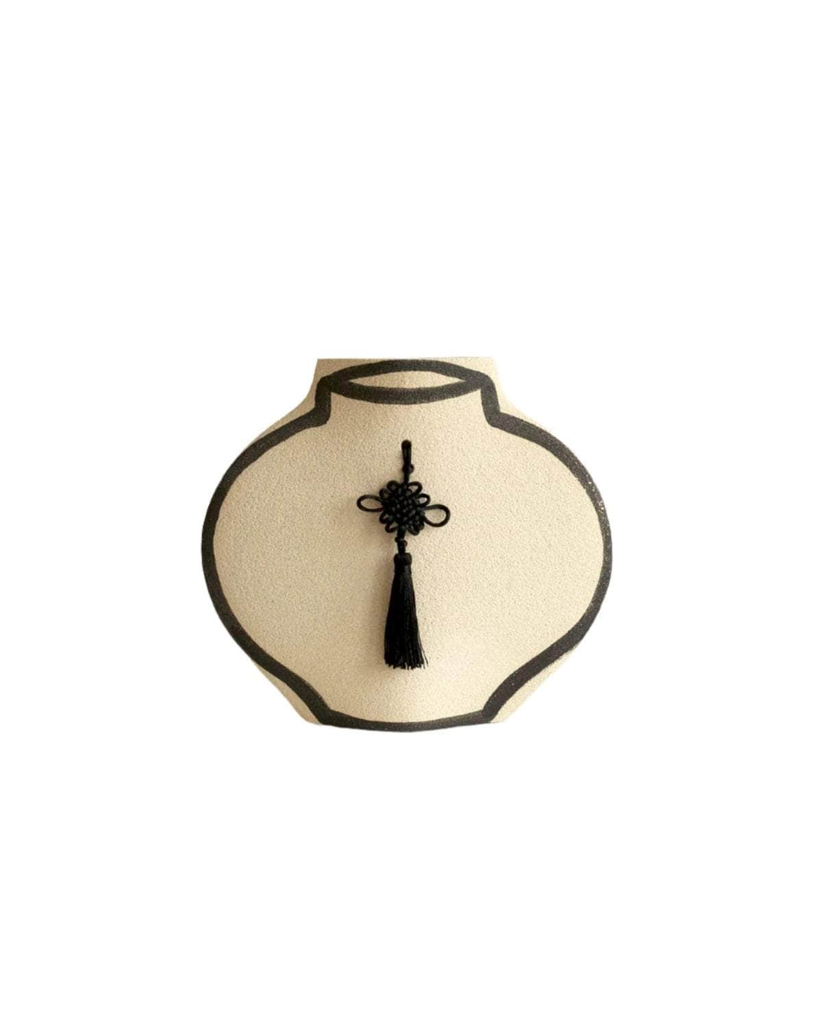 Ceramic Vase ‘Braided Lune'