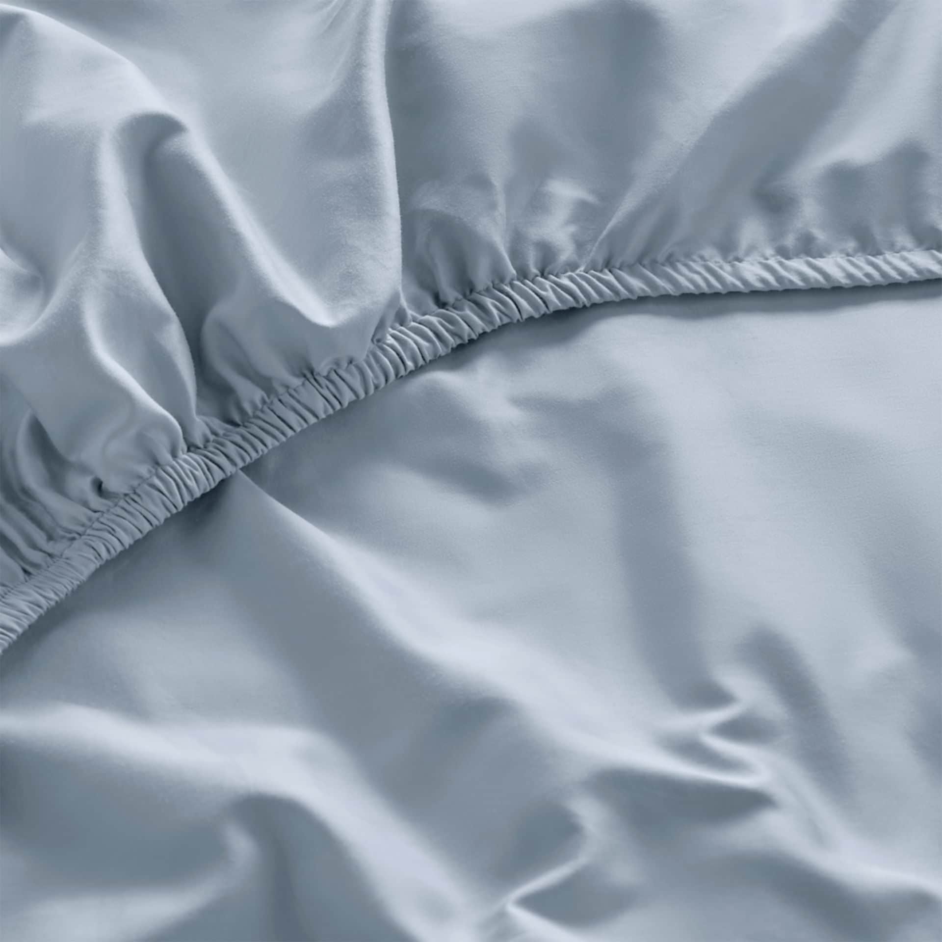 Luxury Organic Cotton Nordic Sky Perfect Fitted Sheet