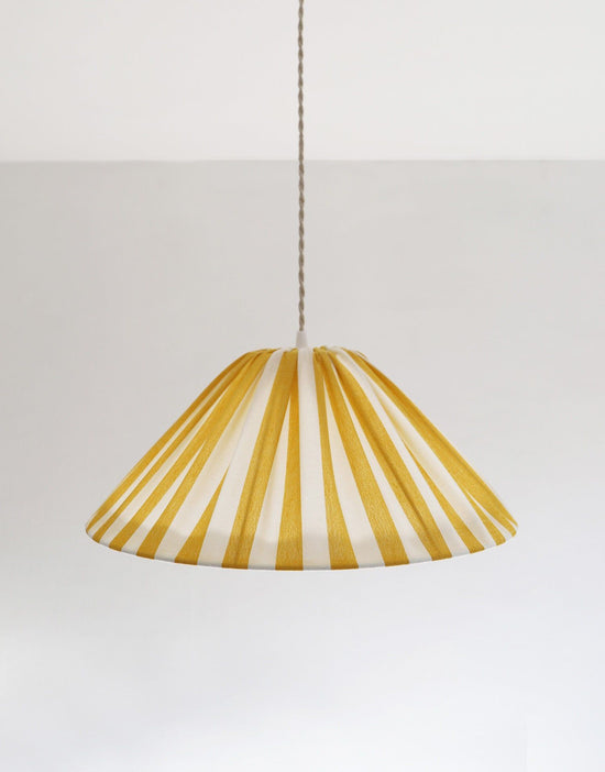 Conical Pendant Light Striped Malala “Rayures”