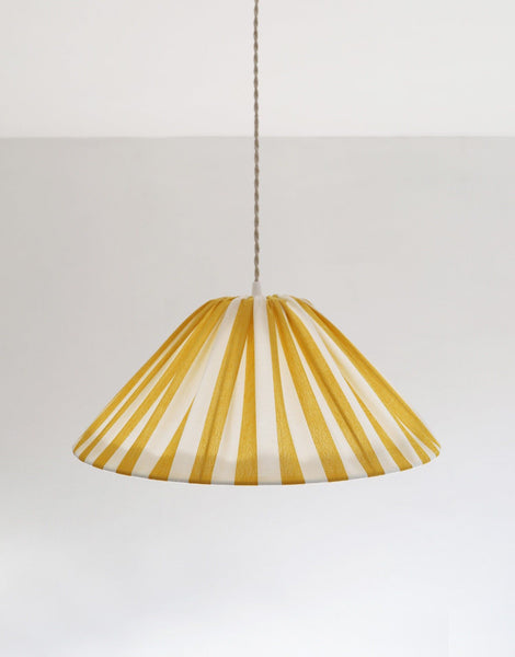 Conical Pendant Light Striped Malala “Rayures”