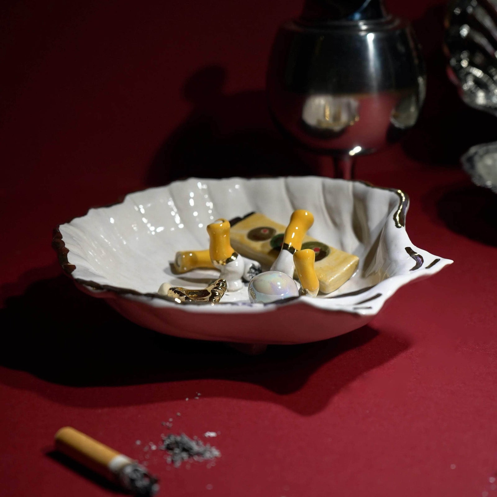 Olive You Lighter Ashtray