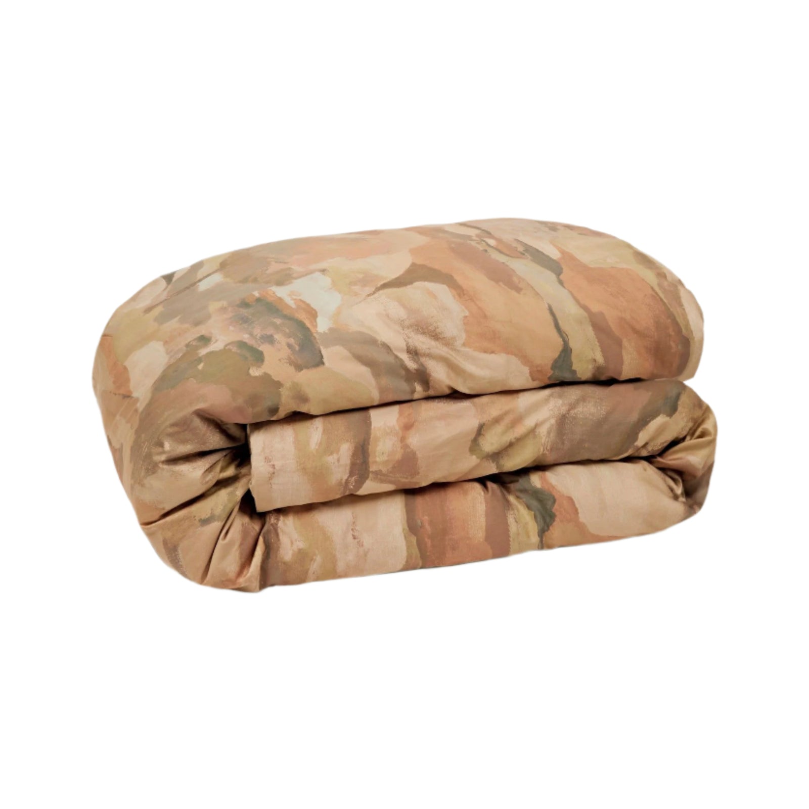 Landscape Duvet Cover - Cinnamon Brown