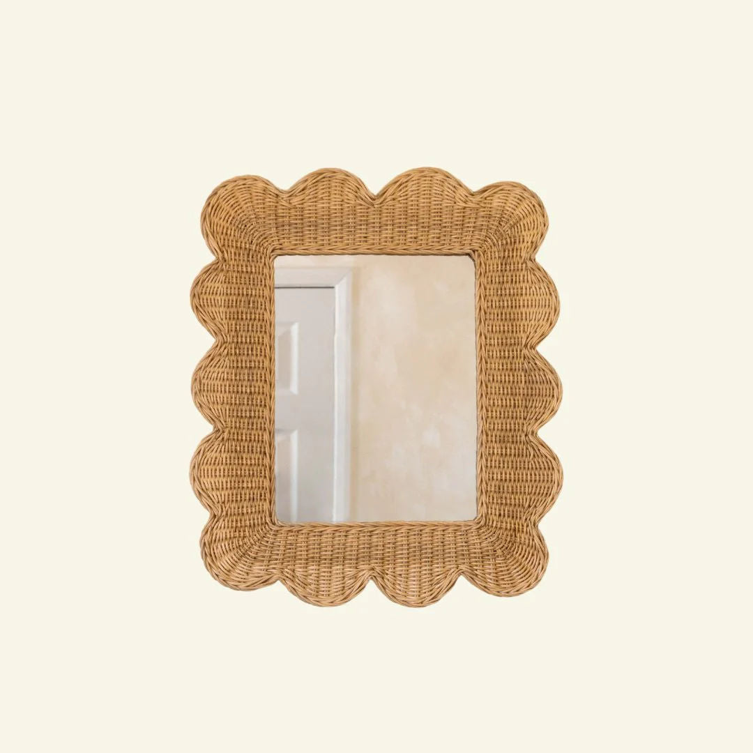 Mimi Scalloped Mirror (Medium)