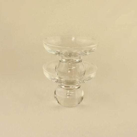 Vintage Italian Glass Dessert Bowl