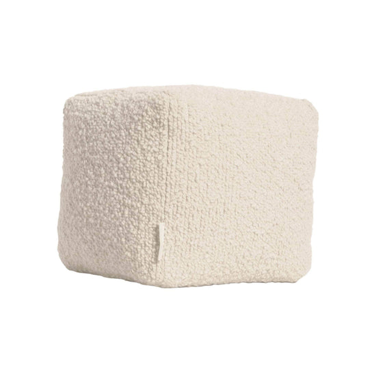 Le Cube - Wool Bouclé Cushion Egg White