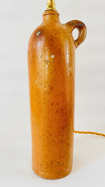 Antique Dutch Jug Lamp