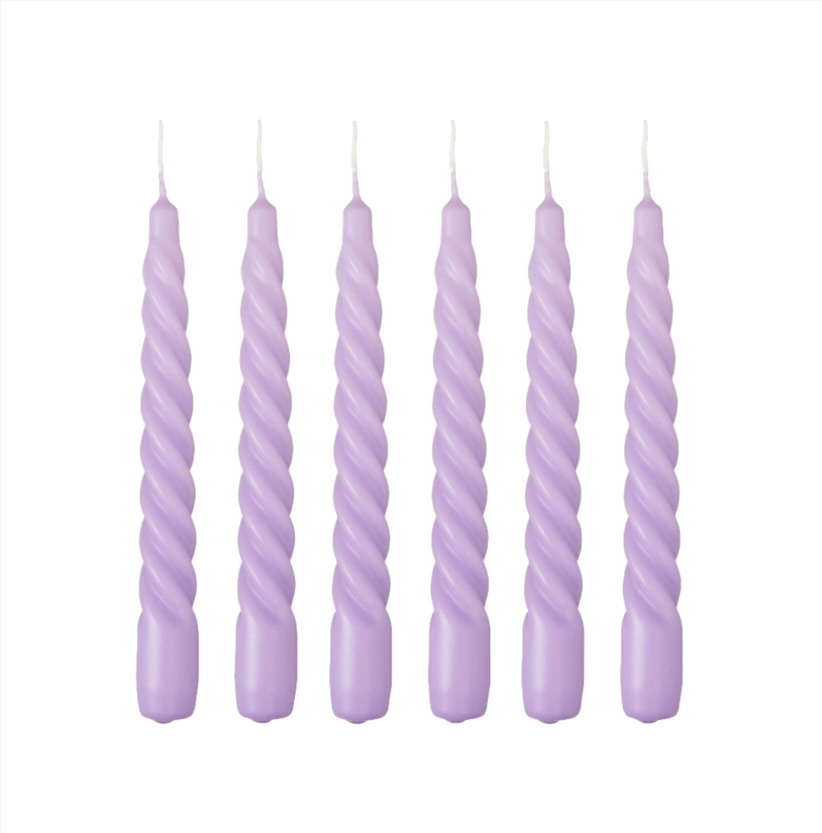 Twist Candle - Lilac