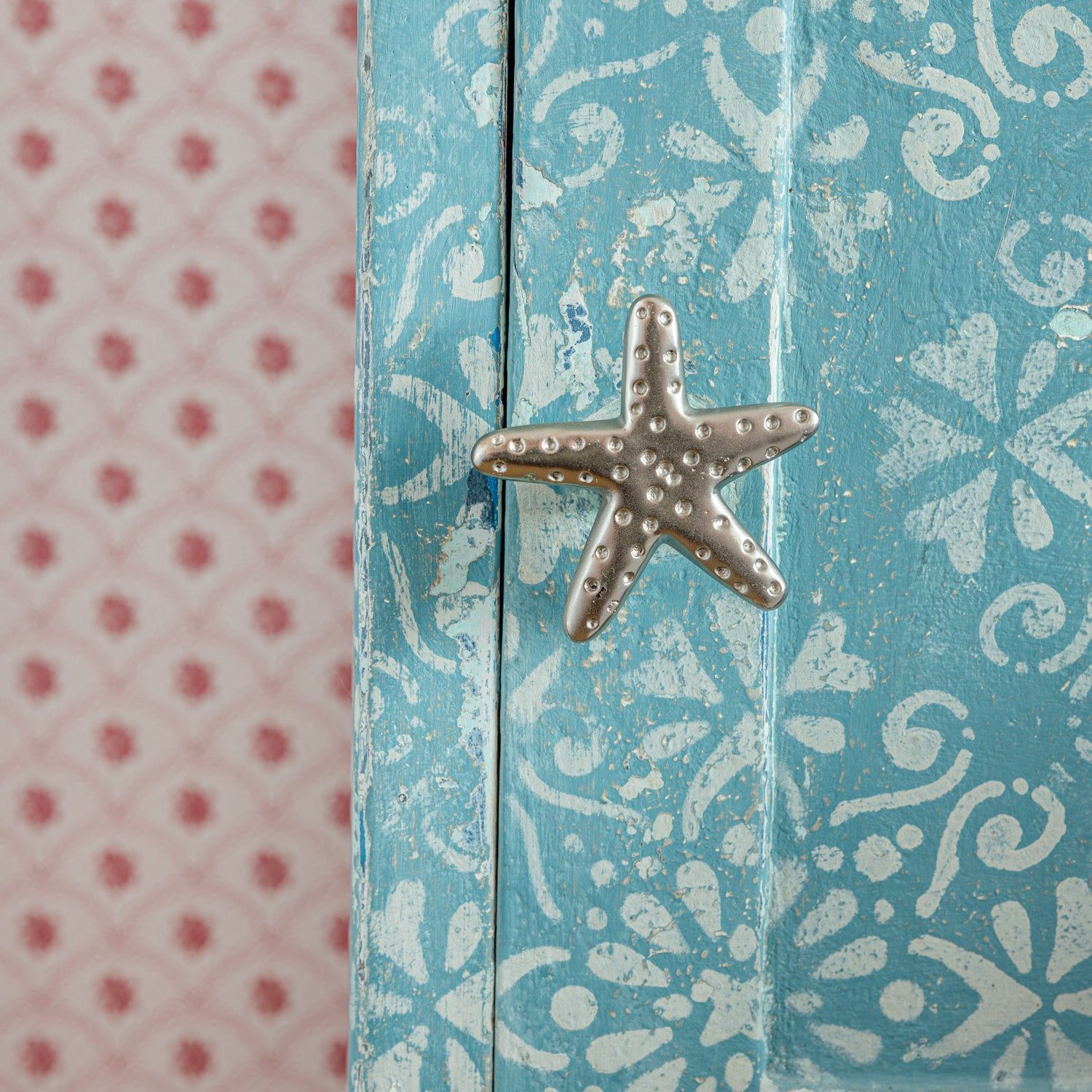 Starfish Knob, Polished Chrome